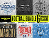 Football Svg Png Bundle: Customize your team Shirts!