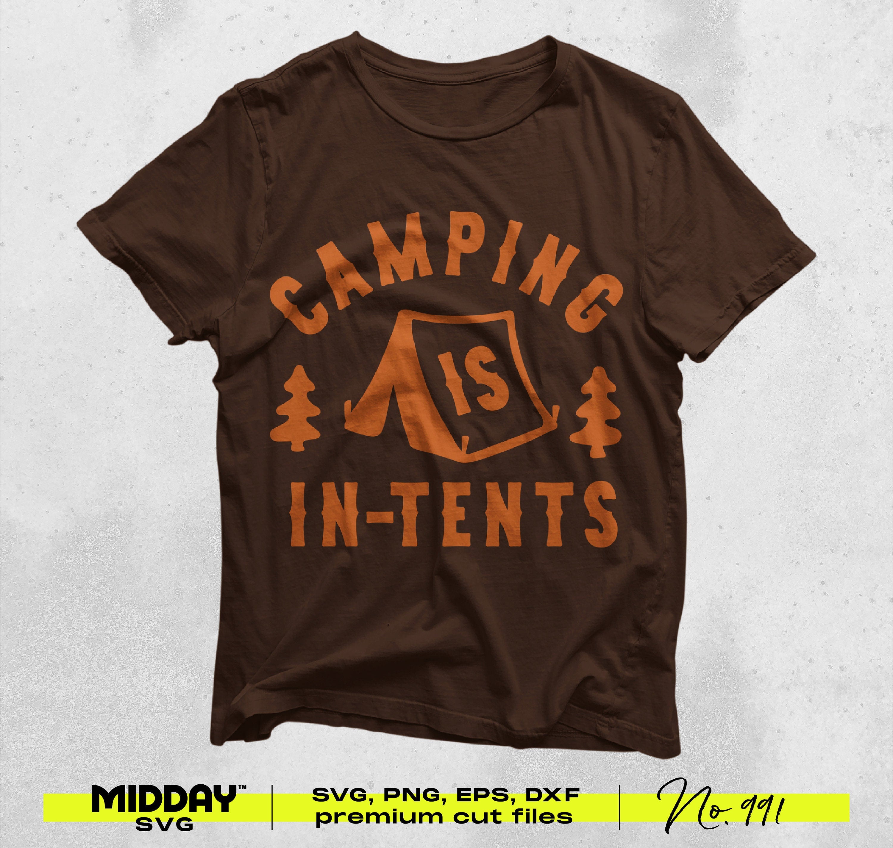 Camping SVG, PNG Bundle: Outdoor Adventure Files