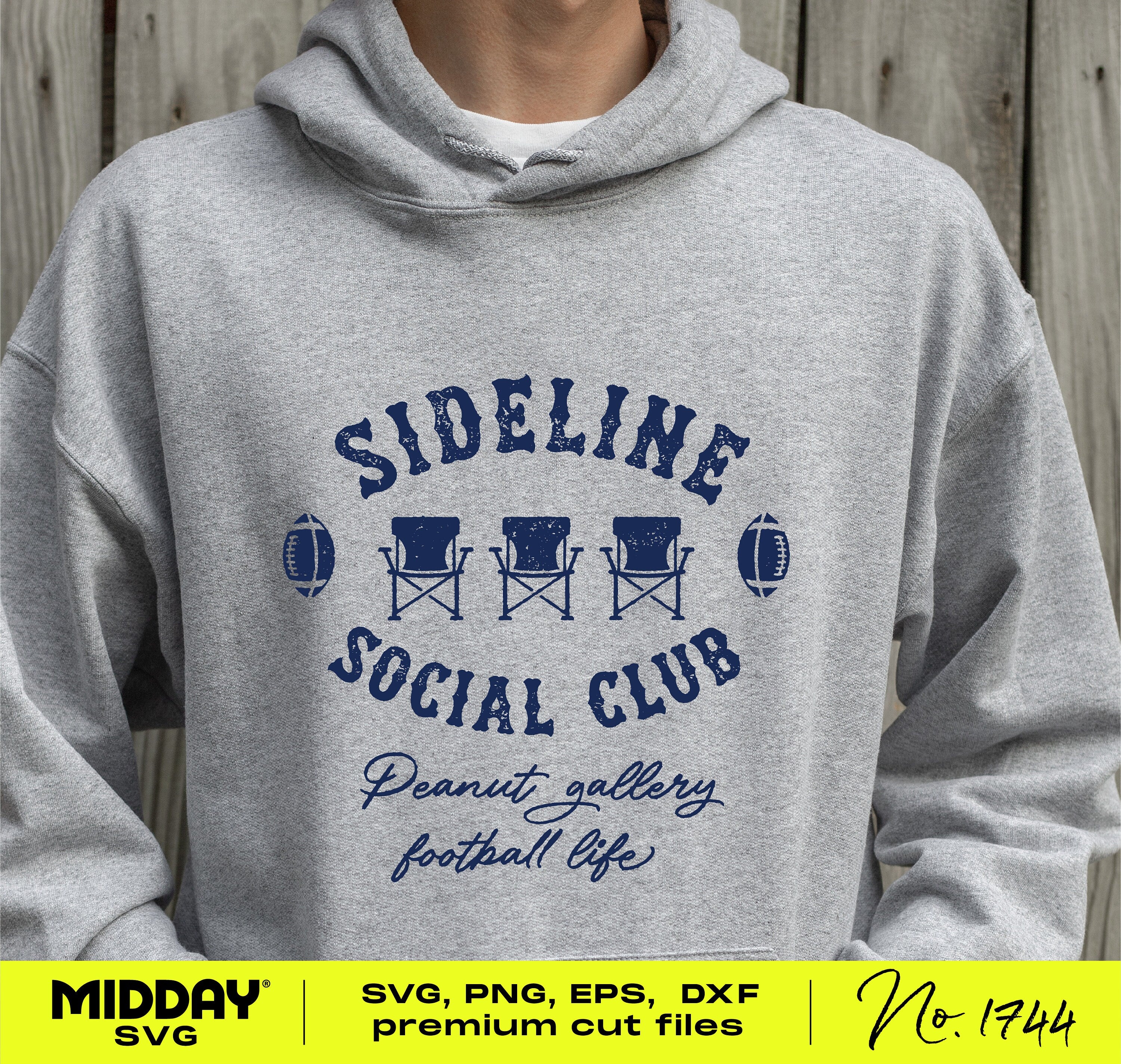 Sideline Social Club, Funny Football Svg Png, Family Football Shirt Design, Funny Football Mom or Dad Design, Football Practice Svg