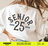 Senior Grad Crew 2025 Svg, Png Dxf Eps Svg, Class of 2025 Svg, Graduation 2025, High School Shirt, Silhouette, Cricut Cut File, Sublimation