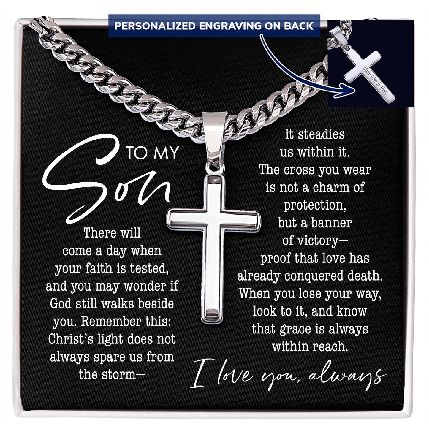 To My Son, A Banner.