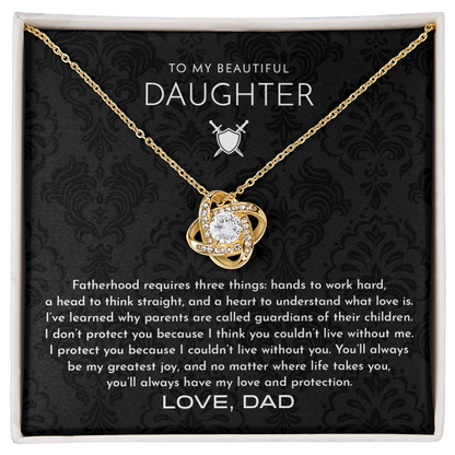 To My Daughter, Fatherhood.